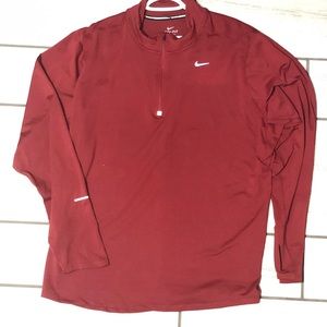 Nike quarter zip running jacket